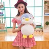 17.7 Inch Plush Penguin Stuffed Animal Penguin Hugging Pillow with