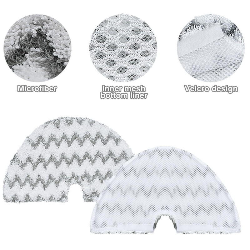 ECOMAID 3 Replacement Triangle Pads Compatible with Shark Euro Pro