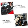 Outanaya Motorcycle Handlebar Switch Off Push Button Light Control for