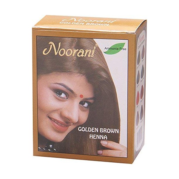 Noorani Chestnut Henna for Hair 6 X 10 Gms