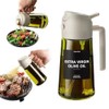 2-in-1 Olive Oil Sprayer for Cooking – 16 oz Glass