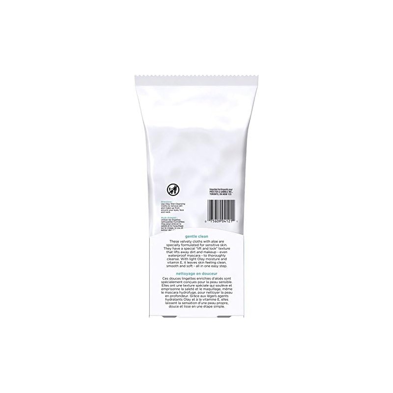 Wet Cleansing Cloths Sensitive by Olay for Women - 30