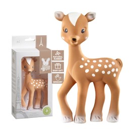 Vulli Sophie La Girafe Fanfan The Fawn Teether by Friend, Brown (616341)