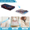 Large Vacuum Storage Bags, 6 Pack Space Saver Bags, Roll-Up