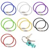 [LIANHATA] Wire Keychain, Ring, Screw Type, Key Chain, Keyring, Wire,