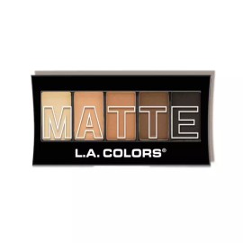 Sangpum Sangse Seolmyeong Chamjo LA COLORS 5색 매트 섀도 팔레트 브라운 트위드 CEM472 LA COLORS 5-color Matte Shadow Palette Brown Tweed CEM472
