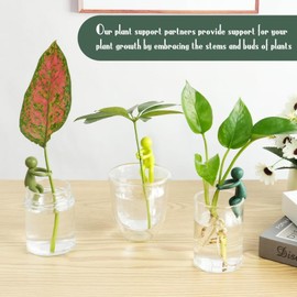 GIVSSES Funny Propagating Buddies for Indoor Plants, Plant Support for Plant Propagation Station, Propagated Plant Holders, for Plant Lovers, Plant Lover Gifts, Plant Accessories Indoor & Outdoor