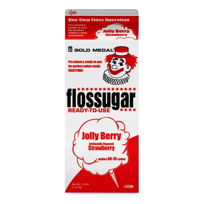 Azúcar Para Preparar Algodones Flossugar 2 Tetrapack