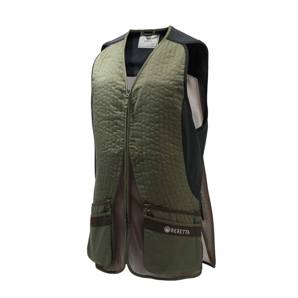 Beretta Men's Silver Pigeon Evo Range Hunting Ambidextrous Vest, Green,