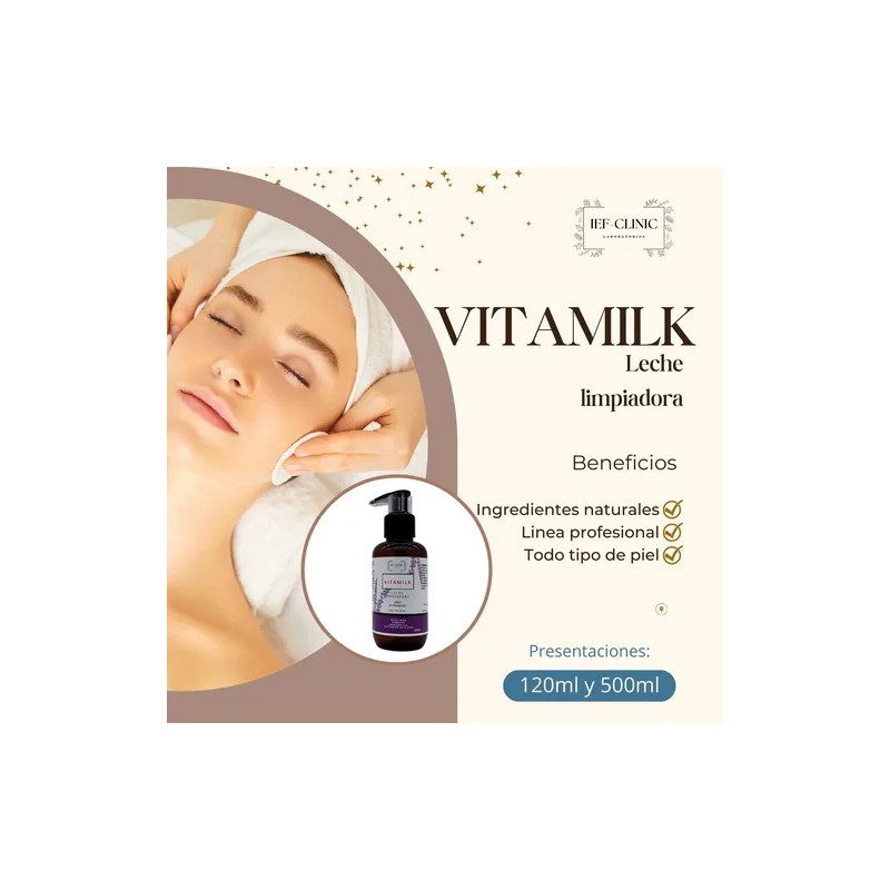 Desmaquillante Facial Vita-milk Leche Limpiadora Profesional