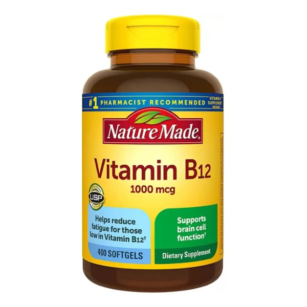 Nature Made Vitamina B12 1000 Mcg - Metabolismo Energía -