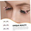 Ipetboom False Lashes Natural Look 3 Pairs Fake Eyelashes Makeup