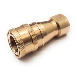 Prochem GU00102 Female Coupler for Carpet Cleaning Machine - 1/4 BSP - Double Viton Seals