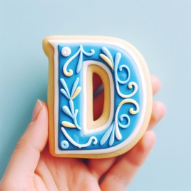 Alphabet Letter D 3 Inch Cookie Cutter from The Cookie Cutter Shop – Tin Plated Steel