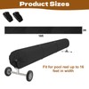 Pool Solar Reel Cover, 16 Ft Waterproof Swimming Pool Blanket