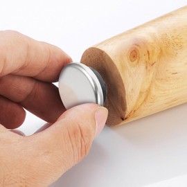 DOITOOL 20pcs Spike Table Levelers Sofa Slider Iron Floor Protectors Iron Floor Anti-Slip Mat