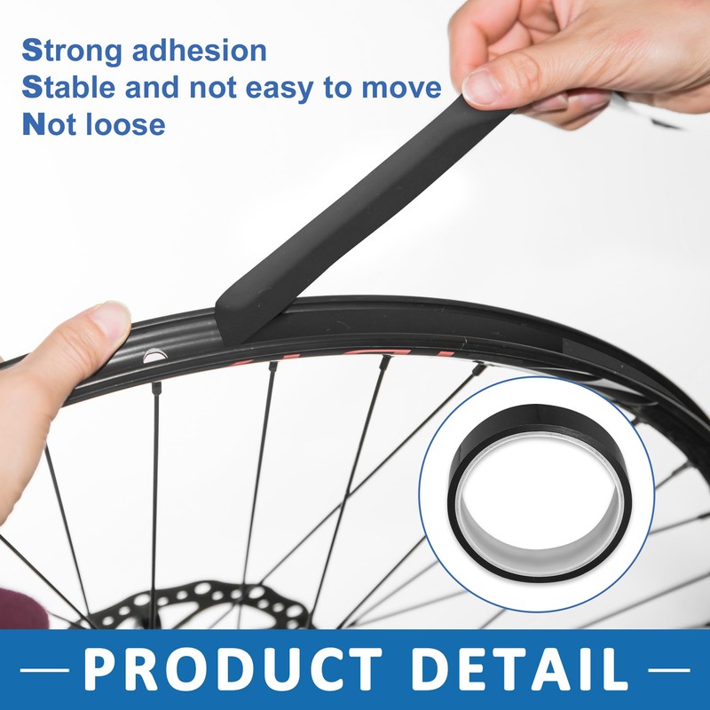 A ABSOPRO Tubeless Bike Rim Tape Strip 21mm Width 10m