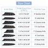 uxcell 2Pcs Knife Cover Sleeves Knife Edge Guards for 8"