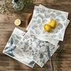 RECYCO Swedish Dishcloths for Kitchen | 4 Pack Oversized Washable