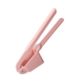 Milisten Garlic Machine Press Garlic Keeper Stainless Steel Garlic Press Garlic Tool Garlic Mincer Garlic Crusher Cookie Press Multitools Garlic Pink Aluminum Alloy