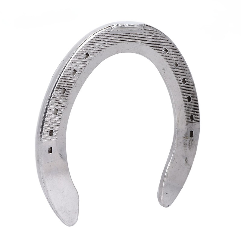 4pcs Horseshoes Aluminum Alloy Light Weight Reliable Practical Horse Riding