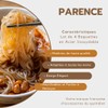 PARENCE.- Set di 4 bacchette in acciaio inox - Lunghezza