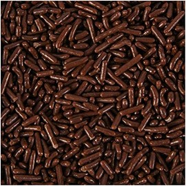 Wilton Jimmies Sprinkles 6.25Oz-Chocolate
