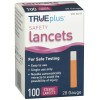 ON CONTAINER TRUEPLUS MINI SAFETY LANCET 100CT