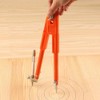 Pencil Compasses Adjustable Dividers Marking and Scribing Compass for Woodworking