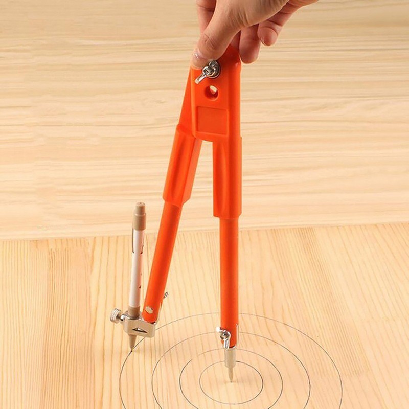 Pencil Compasses Adjustable Dividers Marking and Scribing Compass for Woodworking