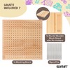 Olikraft Crochet Board with Pegs - 15 Pins Granny Square
