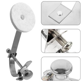 Musiin Metal snare drum mute, snare drum mute tool for drum set, adjustable snare drum accessories, for practice performance noise reduction