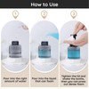 Segbeauty Foam Soap Dispenser for Kitchen Sink 8.5oz, 4pcs Sqaure