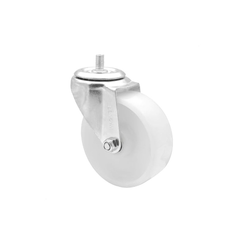 WAGNER Swivel Castor Diameter 100 mm, Height 130 mm, Galvanised