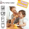 COMTAR Premium Silicone Lunch Box- 240ml Capacity, Easy Open, Shockproof,