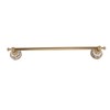 Towel Bar European Style Single Rod Hanging Bath Towel Holder