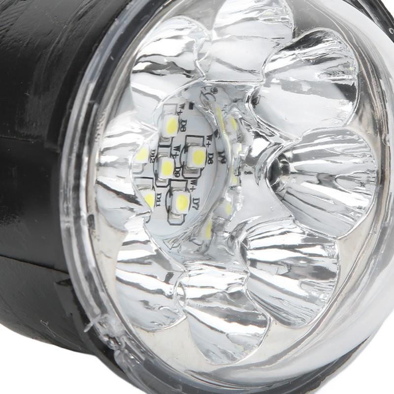 12V 14 LEDs Front Head Light Lamp 3 Wire Buckle