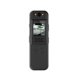 Area We-CAM MS-BCAM-B Wearable Camera, Diagonal 180° Rotating Lens, 1080P Image Quality, Loop Recording