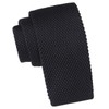 WHITE FANG NC010 Men's Knit Tie, Washable, Solid, Casual, Stylish,