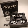 Txxrcss 1/10 Crawle Wheel Car Aluminum RC 2.2 Beadlock Wheels