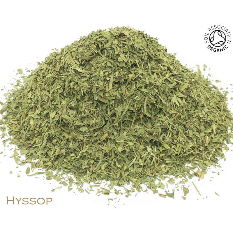 Organic Hyssop Pure Herbal Infusion (25 Unbleached Tea Bags -
