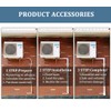 LyPrem 17Ft Mini Split Line Set Cover 5" PVC Line