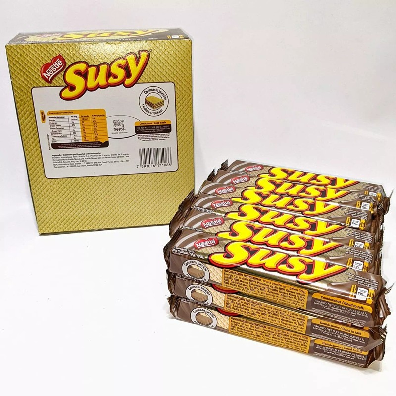 Nestle Susy Venezuela, Galleta Rellena con Crema de Chocolate 18