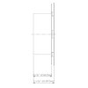 Tyco LFII White Flat Cover Plate - 139 Degrees