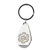 Bottle Opener Keyring with Engraving "Bester Bruder der Welt" -