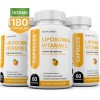 Liposomal Vitamin C 1650mg - 180 Capsules - High Absorption