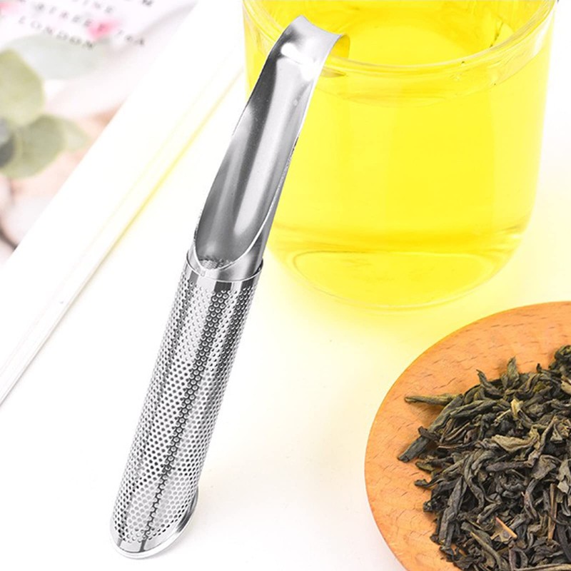 Set of 2 Stainless Steel Tea Strainers, Fine Mesh Tea