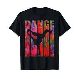 Breakdance Hip Hop Dance Shirt Fun Graffiti Art Breakdance Maglietta