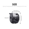 7/8" 22mm Motorcycle Handlebar Control Switches Motorbike ON Off Warning