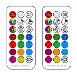 FUMAFI LED Color Changing Bulb Remote Control, RGB Light Bulbs Remote for ILC Color Changing Light Bulb